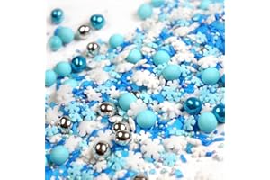 ‎STREUSELHELD Streuselheld Eisprinzessin 40g Streusel zum Dekorieren und Verzieren von Gebäck aller Art wie Torten Kuchen Keksen Zuckerstreusel