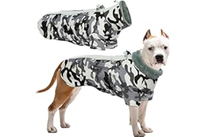 Katzinst Abrigo de invierno para perros, impermeable con piernas, chaqueta reflectante para perros con protección abdominal, ropa para perros, abrigo para perros grandes, pastor alemán, labrador, XL