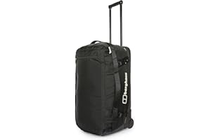 Berghaus Adult Unisex Xodus Wheeled 100 Holdall, Jet Black, ONESZ