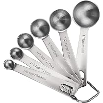 Cuisinart Ctg-00-mp Set Di 6 Misurini In Plastica - Cucchiaini E Cucchiai Da Cucina
