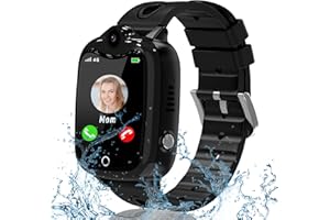 YEDASAH 4G Smartwatch Kinder mit GPS und Telefon, Videoanruf, Stoppuhr, Kamera, SOS,Kinder Smartwatch mit IP68 Wasserdicht Spiel, Taschenlampe, Taschenrechner, Wecker