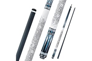 ‎KONLLEN KONLLEN Billardqueue aus Kohlefaser, 58 Zoll, professionelle Billardstöcke für Erwachsene, Vollcarbon-Technologie, geringe Ablenkung, Billardqueues mit 12,5 mm Spitze (Pro Taper, ultraglatt)