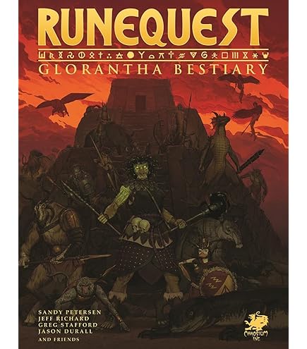 RuneQuest: Starter Set – Boxed Beginner RPG Set for RuneQuest in Glorantha – 4 Rulebooks, 3 Adventures, Maps, Dice, Pre-Generated Characters & Solo Scenario : Greg Stafford, Jeff Richard, Jason Durall