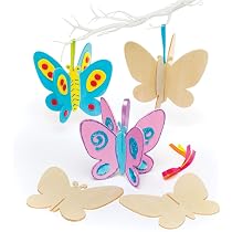 Smowo Kit De Bricolage Activites Paques 10 Meilleures Offres Papillons