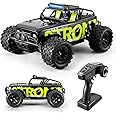 SupKonXi RC Car, 4WD Offroad Monster Truck, 2.4GHz All Terrain RC Crawler, 2 Batteries 60 Minutes, Toy for Children & Adults