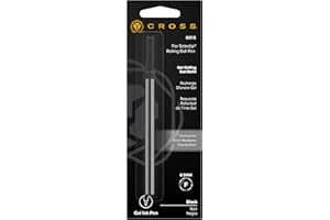 Cross Selectip 8015 - Penna a sfera con inchiostro gel, 0,5 mm, colore: Nero