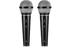 Prasacco 2 Stück Simulation Mikrofon, Kunststoff Mikrofon Requisiten 16,5 x 5,5 cm Mikrophone Prop Spielzeug Gefälschte Mikrofon für Kleidungs, Fotografie, Auftritte und Geburtstagsparty Requisiten