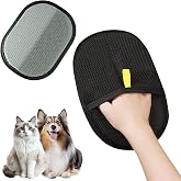 SOGUD K&uuml;rk Mıknatıslı T&uuml;y Temizleme Eldiveni &ndash; Kedi ve K&ouml;pekler i&ccedil;in Parmaksız Evcil Hayvan T&uuml;y&uuml; &Ccedil;ıkarıcı Eldiven &ndash; Kıyafet, 