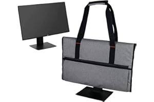 iFCOW Monitor Reisetasche, Tragetasche für Monitor, 24 Zoll tragbare Desktop Computer Aufbewahrungstasche Monitor Staubschutz mit Handgriff Strap