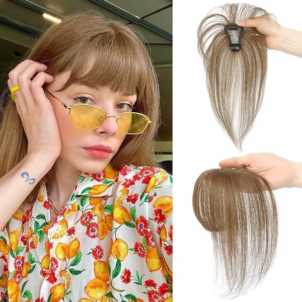 Haarverlängerung Aus Remy-Echthaar – Mit Pony, 30,5 Cm, Off Black Für Natürlichen Look