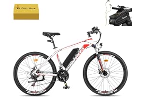 Fafrees 26" Electric Bikes for Adults, 468Wh Removable Battery, Pedal Assist Ebikes for Men Women, 250W Electric Bicycle for City, 25KM/H 21-Speed MTB, HAILONG ONE