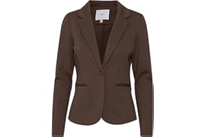 Ichi Ihkate Bl Blazer Casual da Lavoro Donna