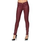 Elara Pantalones Mujer Polipiel Push Up Chunkyrayan: Amazon.es: Ropa