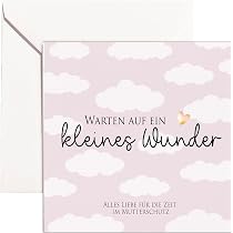 Merz Design Abschiedskarte Zum Mutterschutz – Hochwertige Karte 12x18cm Für Kollegin In Babypause (inkl. Weißem Umschlag)