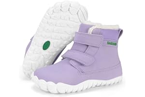 SAGUARO Bambini Barefoot Shoes Stivali da Neve Impermeabili Antiscivolo Caldo