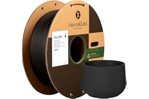 Filament kexcelled Matte PLA, Matowe Wykończenie, Kolory Morandi, 1,75mm+/-0,03mm, Szpula 1kg(2,2funta), Pasuje do Większości Drukarek FDM,Czarny