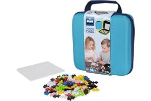 LUDILO Plus Plus - walizka podróżna | Puzzle 3D | Puzzle 5 lat | Gry edukacyjne dla dzieci 5 lat | Puzzle dla dzieci | Budowa gry | Puzzle 100 sztuk