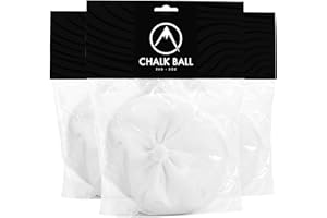 Psychi | Ultimate Grip Rock Climbing Bouldering Chalk Ball | Grip Strengthener for Rock Climbing, Bouldering, Gymnastics, Weightlifting & more - Lasting Absorbent Sports Chalk For Your Gym Bag