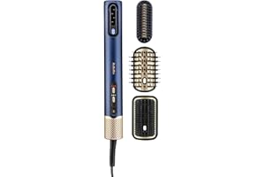 BaByliss Air Wand - Hair Dryer, Straightener and Styler All in One, Wet to Dry, Anti Frizz, No Heat Damage, 3 Attachments, AS6553U - Amazon Exclusive