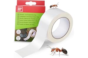 SWISSINNO Ruban adhésif Anti-Fourmis pour Insectes rampants 5 cm x 5 m – Protection des Arbres | Ant Tape | Pose Facile, efficacité 3 Mois