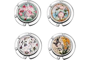 Ecloud Shop 4 Ganci Reggi APPENDI Borsa Borsetta da Tavolo in FIMO