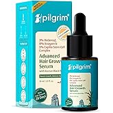 Pilgrim Redensyl 3% + Anagain 4% + Baicapil Advanced Hair Growth Serum (30ml) for Scalp with Korean Black Rice & Rosemary | C