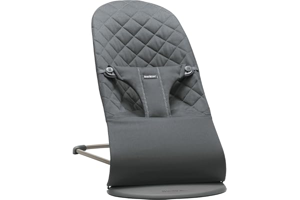 BabyBjörn Transat Bliss, Tissé, Matelassage classique, Anthracite