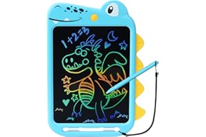 Toddler Toys for 3 4 5 6 7 8 Years Old Boys Girls Gifts, NOBES 10-Inch LCD Writing Tablet Drawing Pad for Kids Age 3-8, Educational Dinosaur Toys for Toddler, Kids Doodle Board, Birthday Gifts (Blue)