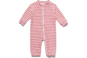 BONVERANO Traje baño bebé protección Solar UPF 50+ Cierre Cremallera Largo Completo