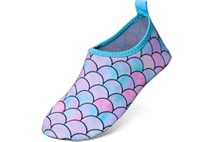 YloveM Kleinkind Schwimmschuhe Kinder Wasserschuhe Mädchen Jungen Kinder Beachschuhe rutschfeste Aquaschuhe Strandschuhe für Baby Strand Schwimmbad Surfen Garten Beach Pool