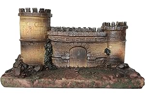 BEST&FREE Castillo de Herodes para Belén de Navidad 15x7,8x8 cm. Figuritas del Belen - Figuras de Resina para el Belen - Nacimiento de Navidad