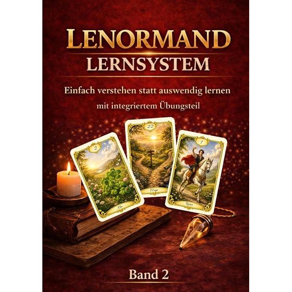 Lenormand Lernsystem Band 2: Kartenlegen sicher anwenden – 3er