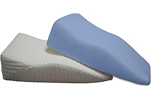 Dukal | Bezug für Beinruhekissen/Venenkissen | Maße: 40x70 cm | aus hochwertigem DOPPEL-Jersey | 100% Baumwolle | Farbe: ciel