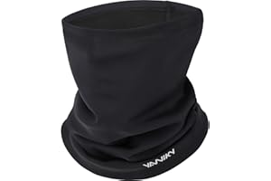YANIKY Écharpe multifonction coupe-vent pour homme - Protection du visage - En polaire thermique - Pour le ski, le vélo, le jogging
