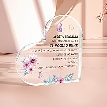 Portacandele In Legno Per Mamma - Regalo Compleanno O Festa Della Mamma