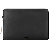 Comfyable İnce Koruyucu Diz&uuml;st&uuml; Bilgisayar Kılıfı 13-14 İn&ccedil; MacBook Pro M2 M1 ve T&uuml;m&uuml; MacBook Air ile Uyumlu, PU Deri &Ccedil;anta S