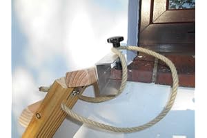 Jennys Tiershop 3 Meter! Katzenleiter Douglasie mit 2 Verbindungsstücken mit Klemme/Katzentreppe, Katzenmöbel (3e)