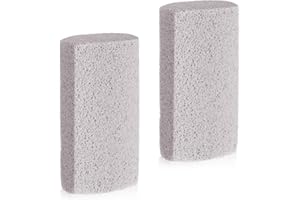 QESSUVNC Pietra pomice pulitore spazzole blocco di pulizia per barbecue, pietra pomice, pietra pomice, pietra pomice, pulizia grill, pietra per la pulizia della griglia, pietra per la cucina, forno (2 pezzi)