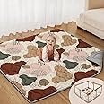 Blissful Diary Floor Toy Mats, 50" x 50" Playpen Mat, Thickened Soft Fill Foam Mats for Toddlers and Toddlers, Folding Mat