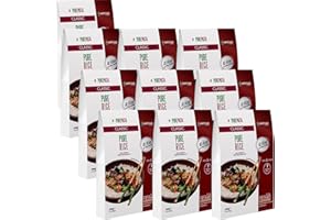 PUREPASTA PureRice Arroz Konjac Sin Gluten 10 Pack 200 gramos | Vivir Sin Gluten Con Harina Gluten Free Con La Pasta Contra Intolerancia Gluten | Bajo En Calorias Y Carbohidratos