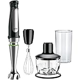 Braun MQ7035 Taşınabilir Daldırma El Blender,500W Stick Blender,Değişken Hız,2 Kupa Chopper,&Ccedil;ırpma teli,Beher,&Ccedil;orba,Bebek Mam