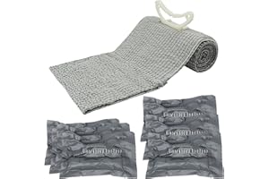 LQGTQO 8 Pezzi Laccio Emostatico Benda Israeliana, 6 Pollici Grigio Tourniquet Medico Militare, Multiuso Benda Tattica di Emergenza Israeliana, per Interni, Esterni, Escursionismo