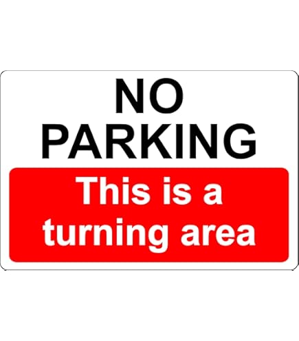 No Parking Space Reserved At Any Time Sign Portrait | Imprint Signs & Graphics - View #8