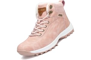 Mishansha Hombre Mujer Botas de Nieve Invierno Botines Senderismo Impermeables Deporte Trekking Zapatos