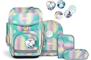 ergobag cubo Set ergonomischer Schulrucksack Klassisch 5-teilig 1. Klasse Grundschule