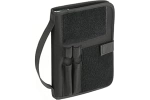 HOMAKOVER OCP Militärisches Logbuch-Cover, 14 x 20 cm, taktischer Militär-Notizbuchhalter, Armee-taktischer Notizbuchhalter, OCP Green Book Schutzhülle