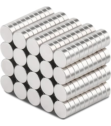 Lot De 400 Mini Aimants Néodyme - 3x1mm - Très Puissants - Pour Tableau, Frigo, Bricolage