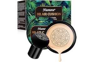 NUONOVE BB Creme CC Creme, Foundation Make up Pilz Luftkissen, Flüssige Grundierung, Feuchtigkeitsspendende Concealer für alle Haut Make-up, Primer Langlebig, Perfekte Abdeckung