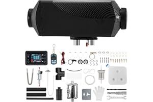 Redriver Riscaldamento da Parcheggio Diesel, 8KW Riscaldatore Diesel, 12V/24V Riscaldatore a Gasolio Diesel con LCD, Usato per Camper, Camion, Caravan, Macchine, Barche, Autobus