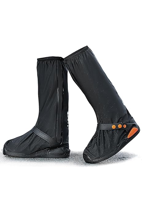 thumbnail image 2 of Long Reusable Rain Boots Shoe Covers For Men And Women,Extra 2 of 14